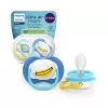 Philips AVENT Šidítko Ultra air obrázek 6-18m chlapec, 2ks