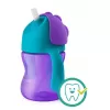 Philips AVENT Hrneček s ohebným brčkem 200 ml +dárek PETITE&MARS Miska 6m+