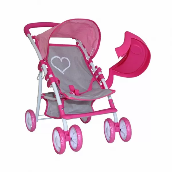 Milly Mally Dětský sportovní kočárek pro panenky Kate Prestige Pink
