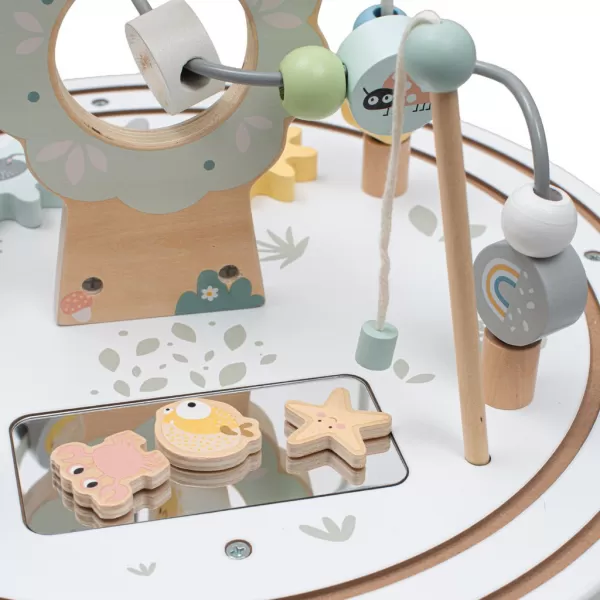 Baby Mix Dřevěný multifunkční stoleček Montessori