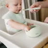 BABYONO Miska silikonová s přísavkou - sage 6m+