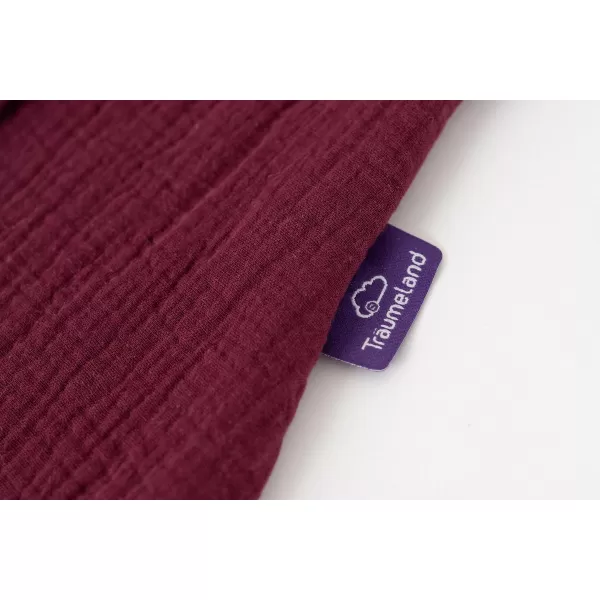 TRÄUMELAND Letní spací pytel Liebmich Musselin Beerenrot 110