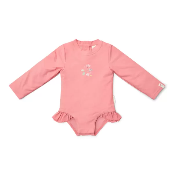 Little Dutch Plavky dlouhý rukáv Sunny Flowers Rouge vel. 86/92