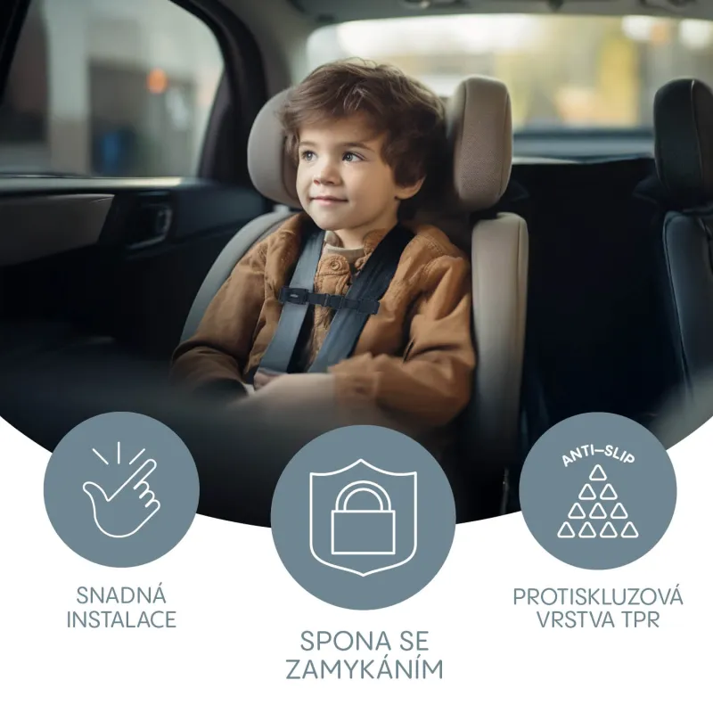 Zopa Zámek bezpečnostních pásů pro autosedačky DELUXE