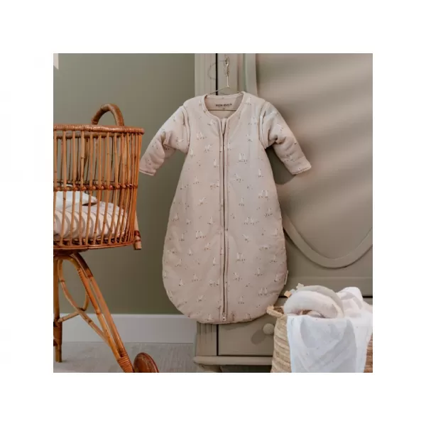 Little Dutch Spací pytel s oddělitelnými rukávy 70 cm Newborn Naturals