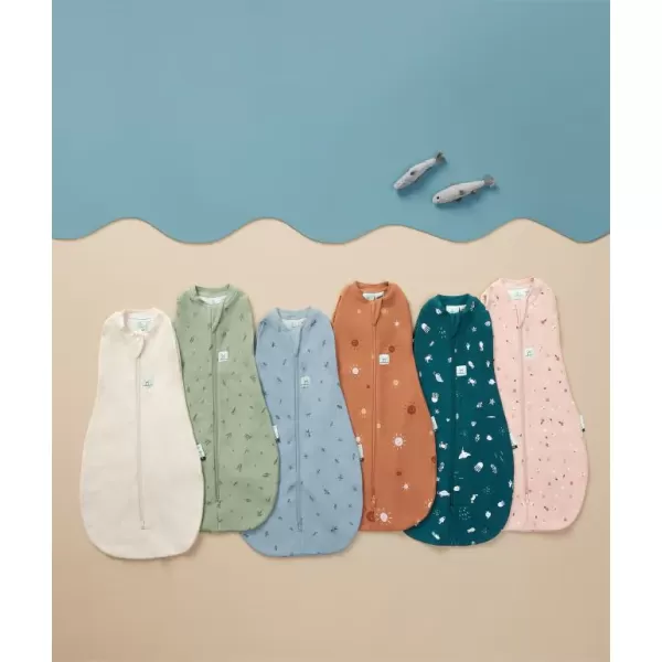 ERGOPOUCH Zavinovačka a vak na spaní 2v1 Cocoon 0-3 m, 3-6 kg, 1 tog