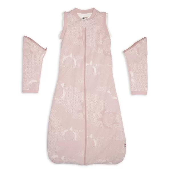 LODGER Spací pytel s rukávy Matcha vel. 68/80