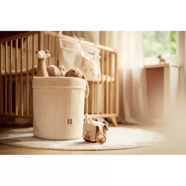 Jollein Košík úložný Cloudy Rib Oatmetal