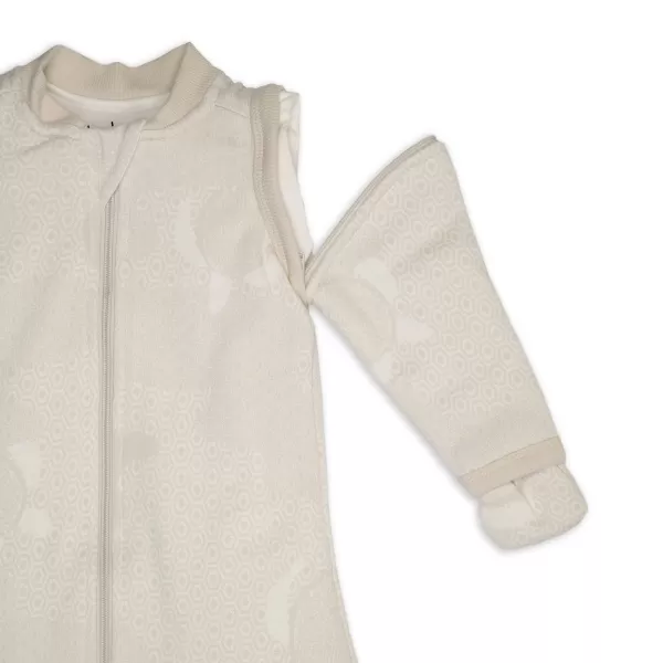 LODGER Spací pytel s rukávy Matcha Birch vel. 50/62