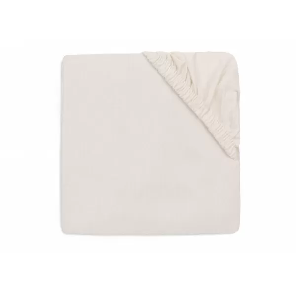 Jollein Prostěradlo napínací 140/150 x 70/75 cm Oatmeal