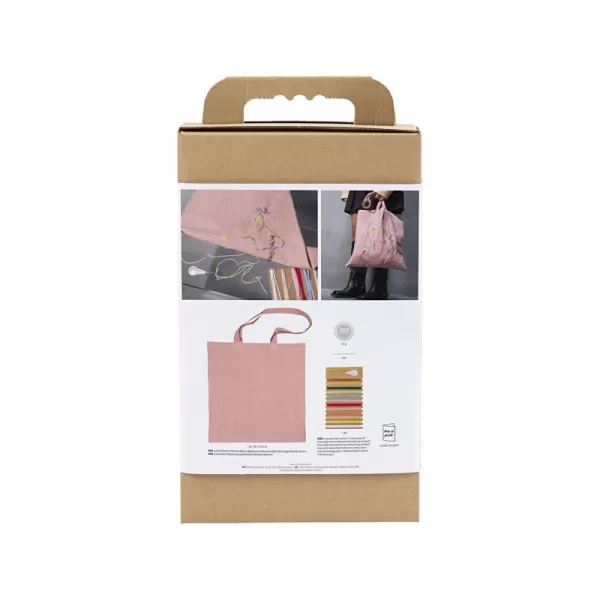 Creativ Company Kreativní sada Vyšívaná textilní taška