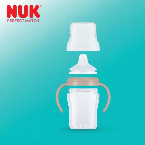 Nuk Kojenecká láhev Perfect Match na učení DISNEY Minnie grey 150 ml