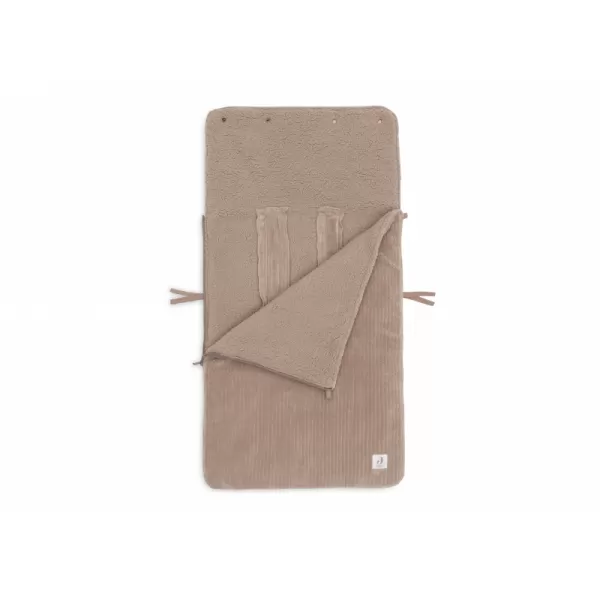 Jollein Fusak do autosedačky Cloudy Rib Milky Coffee