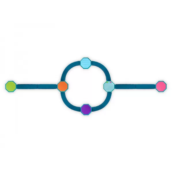 B.toys Překážková dráha se stupínky hudební Balance & Groove