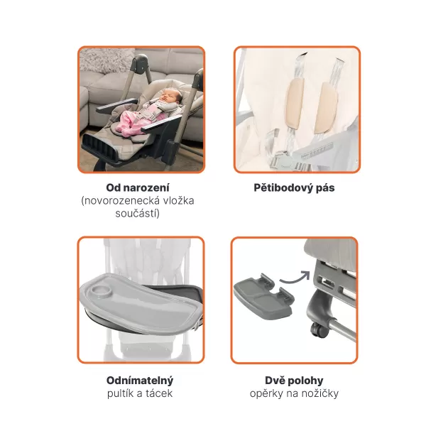 Zopa Dětská židlička Monti 2