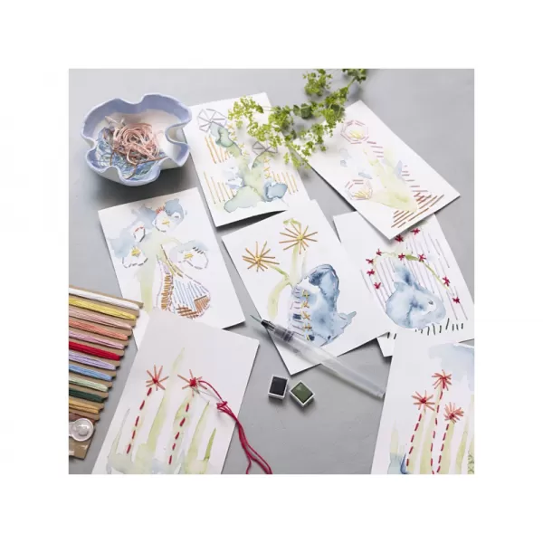 Creativ Company Kreativní sada Malování a vyšívání