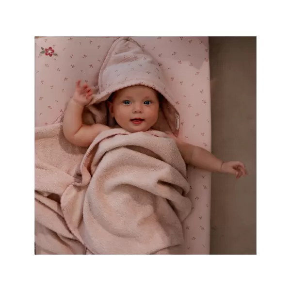 Little Dutch Osuška s kapucí 100x100 cm Pure