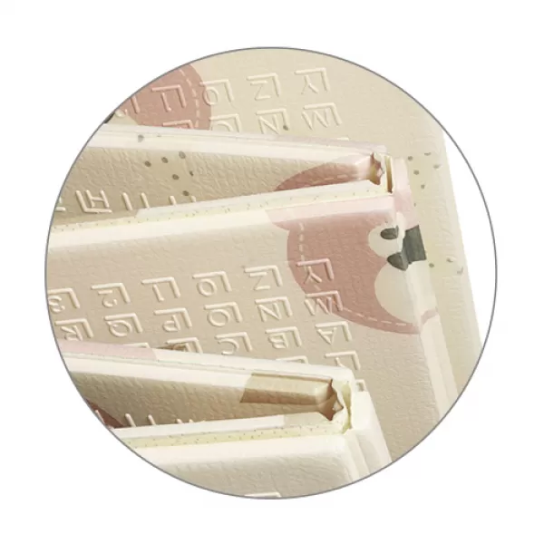 BABYONO Podložka pěnová na hraní edukační skládací 100x200 cm