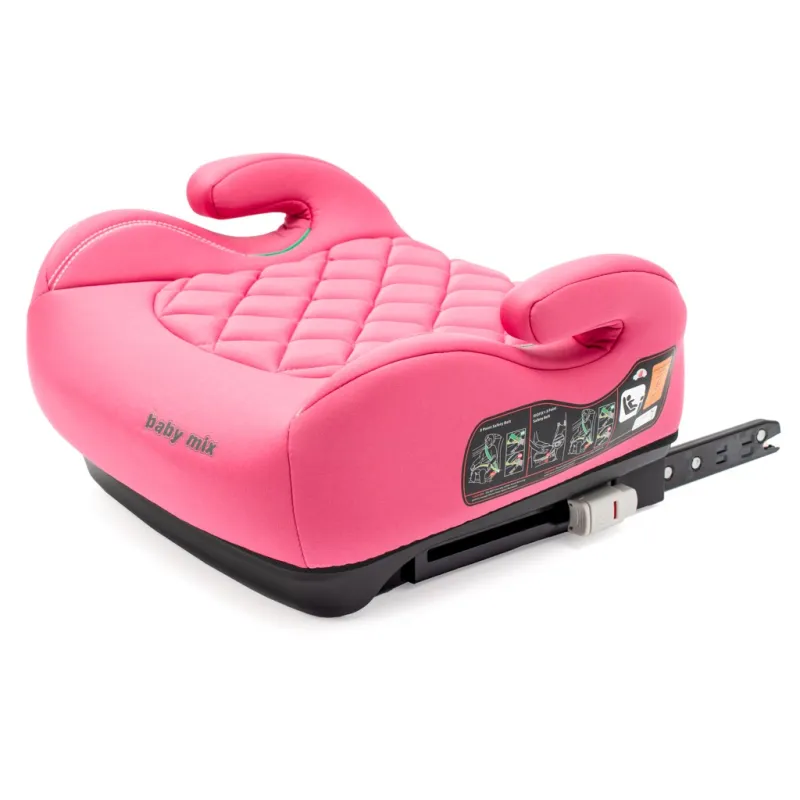 Baby Mix Autosedačka-podsedák HERO Plus ISOFIX I-SIZE 2026 pink