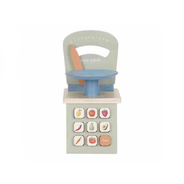 Little Dutch Kuchyňská váha dřevěná