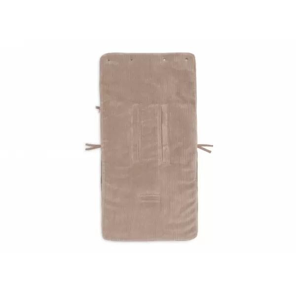 Jollein Fusak do autosedačky Cloudy Rib Milky Coffee