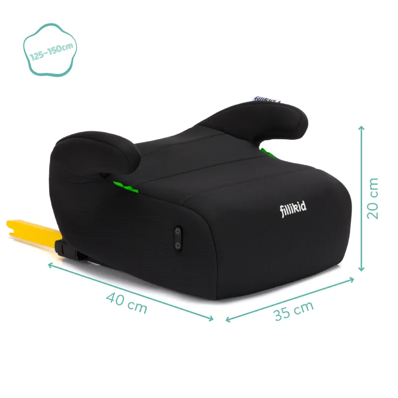 Fillikid Podsedák Isofix i-size black