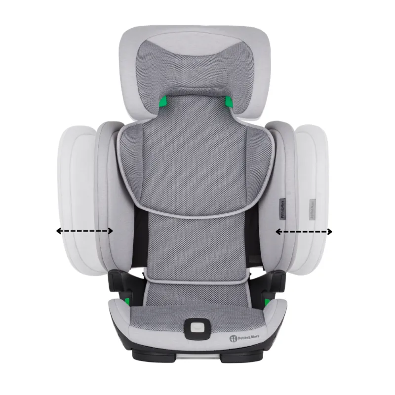 PETITE&MARS Autosedačka Elite Fix Pro i-Size 100-150 cm (15-36 kg)