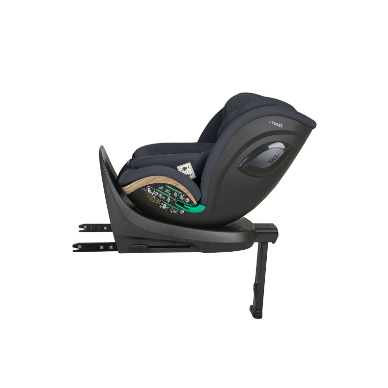 KikkaBoo Autosedačka 40-150 cm i-Twist i-SIZE