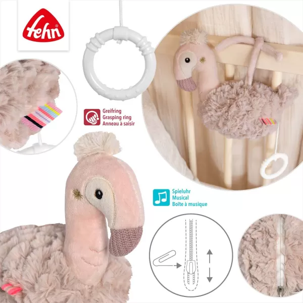 Baby Fehn Hrací plameňák, Pink