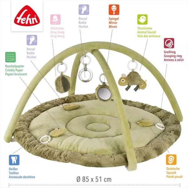 Baby Fehn 3D aktivity deka chameleon, Crazy