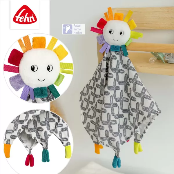 Baby Fehn Mušelínový muchláček se sluncem, DoBabyDoo B&W