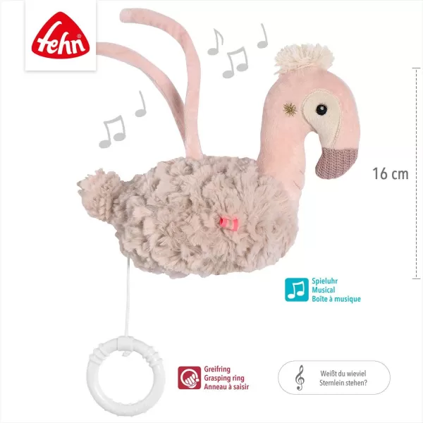 Baby Fehn Hrací plameňák, Pink