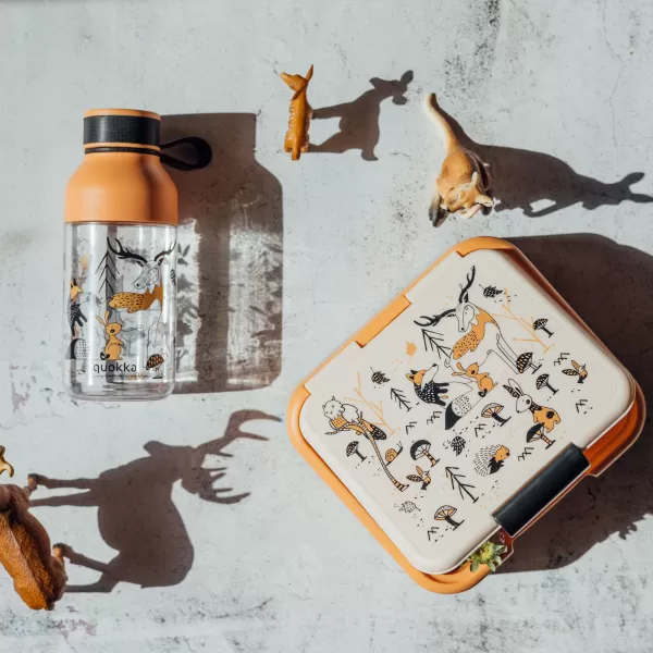 Quokka Plastová láhev Ice Kids s poutkem 430 ml