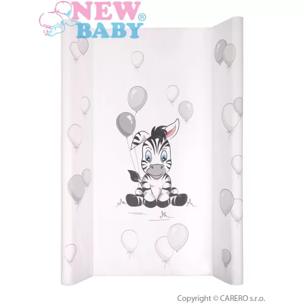 New Baby Přebalovací podložka Zebra bílá 80x50