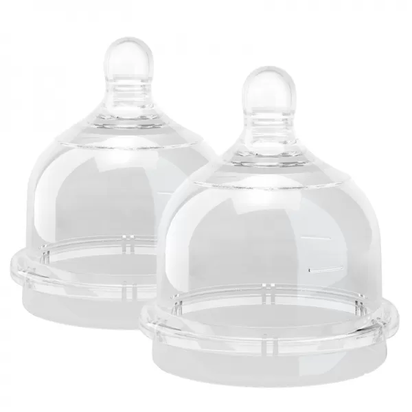 Yoomi Náhradní dudlíky na láhev - Extra pomalý průtok Y2SSFT