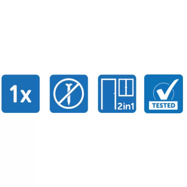 Reer Zámek na okna a balkónové dveře