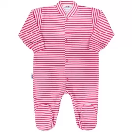 New Baby Kojenecký overal Classic II šedý s hvězdičkami