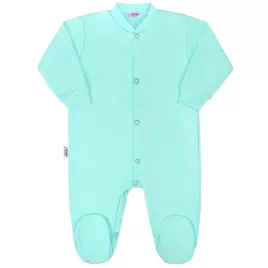 New Baby Kojenecký overal Classic II šedý s hvězdičkami