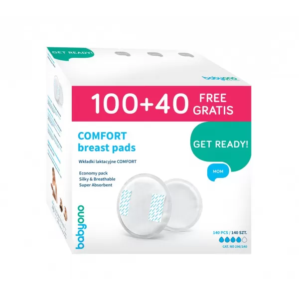 Baby Ono Prsní vložky COMFORT 100+40ks gratis