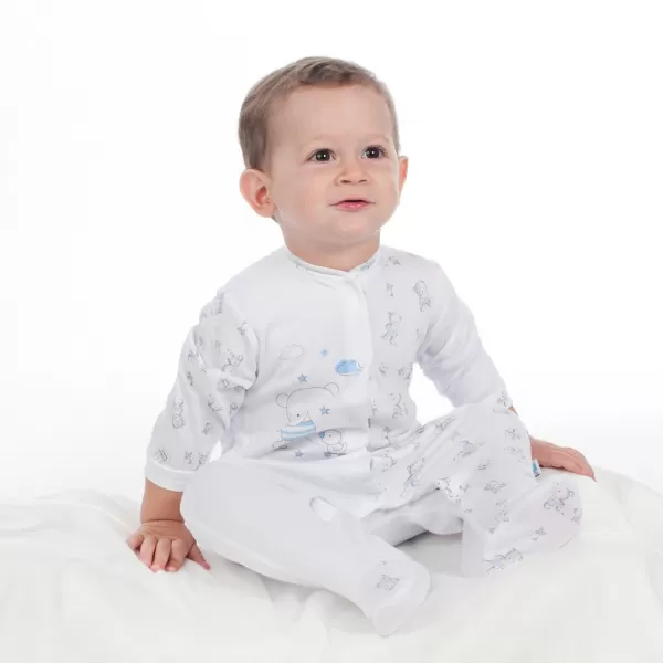 New Baby Kojenecké body Bears modré