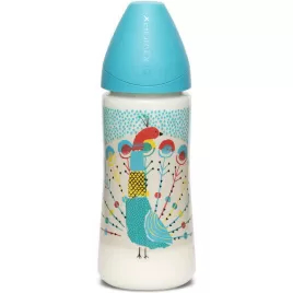 Suavinex LÁHEV Kulatá savička SILIKON 360 ml