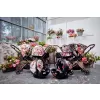 CYBEX Rám Priam 4.0, Seat Pack, Lux Carry Cot + Cloud T i-Size Spring Blossom