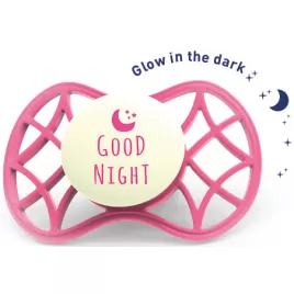 Nuvita Fyziologický dudlík Cool 6m+ svítící ve tmě