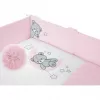 Belisima 3-dílné ložní povlečení Teddy Bear 90/120 růžové