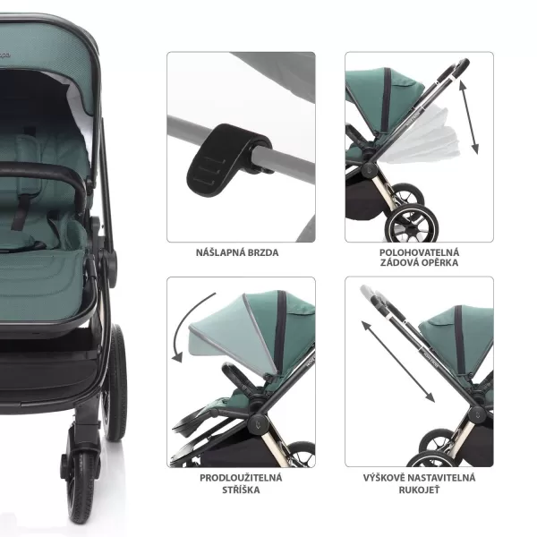 Zopa Kočárek MOVE Cross 2 + hl. korba XL zdarma