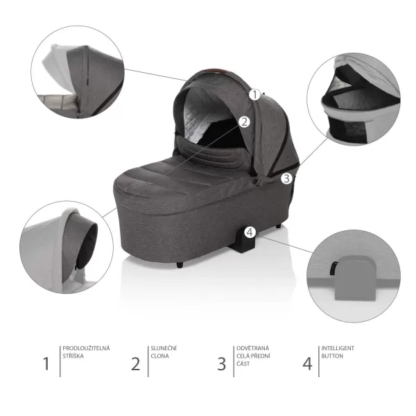 Zopa Kočárek MOVE Cross 2 + hl. korba XL zdarma