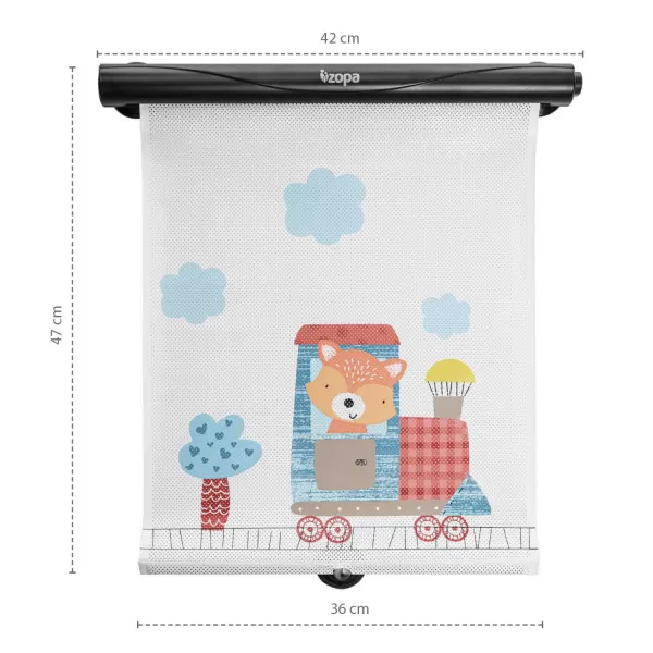 Zopa Sluneční clona do auta rolovací