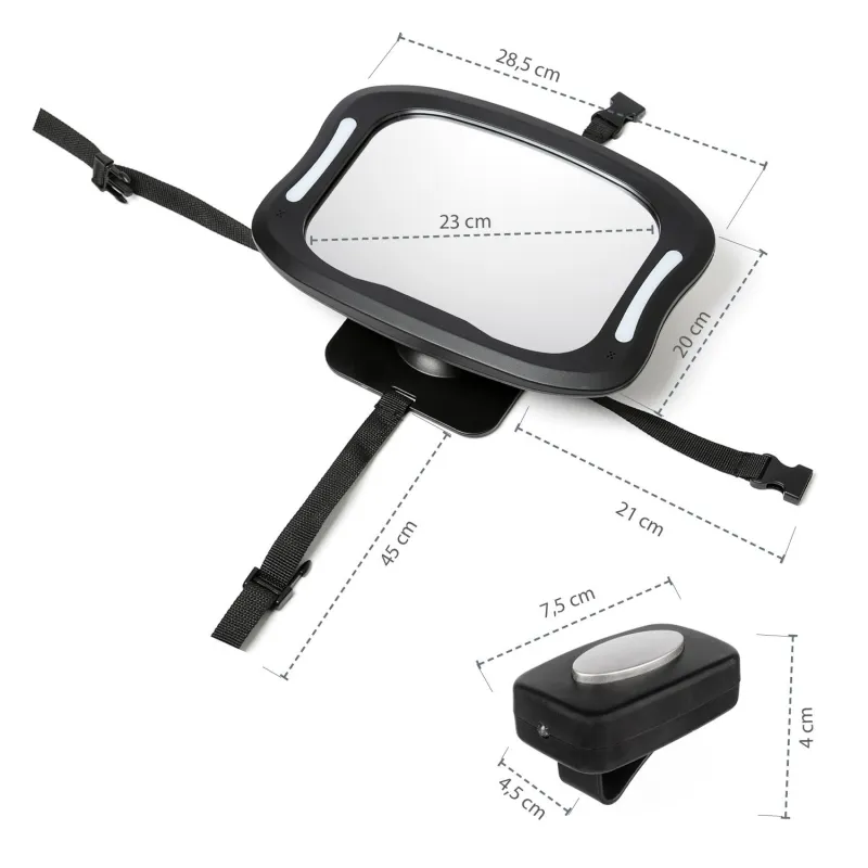 Zopa Zrcátko s LED osvětlením