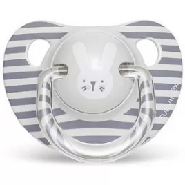 Suavinex PREMIUM Dudlík anatomický HYGGE 6-18 m PROUŽKY