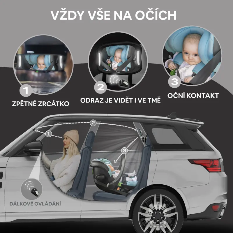 Zopa Zrcátko s LED osvětlením